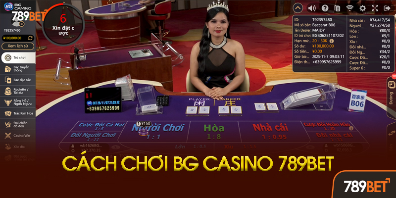 Ưu Điểm Vượt Trội Của BG Casino Tại 789bet